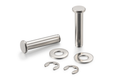SHE7875 Foot Peg Pin and Lock Washer SS2.5/SE