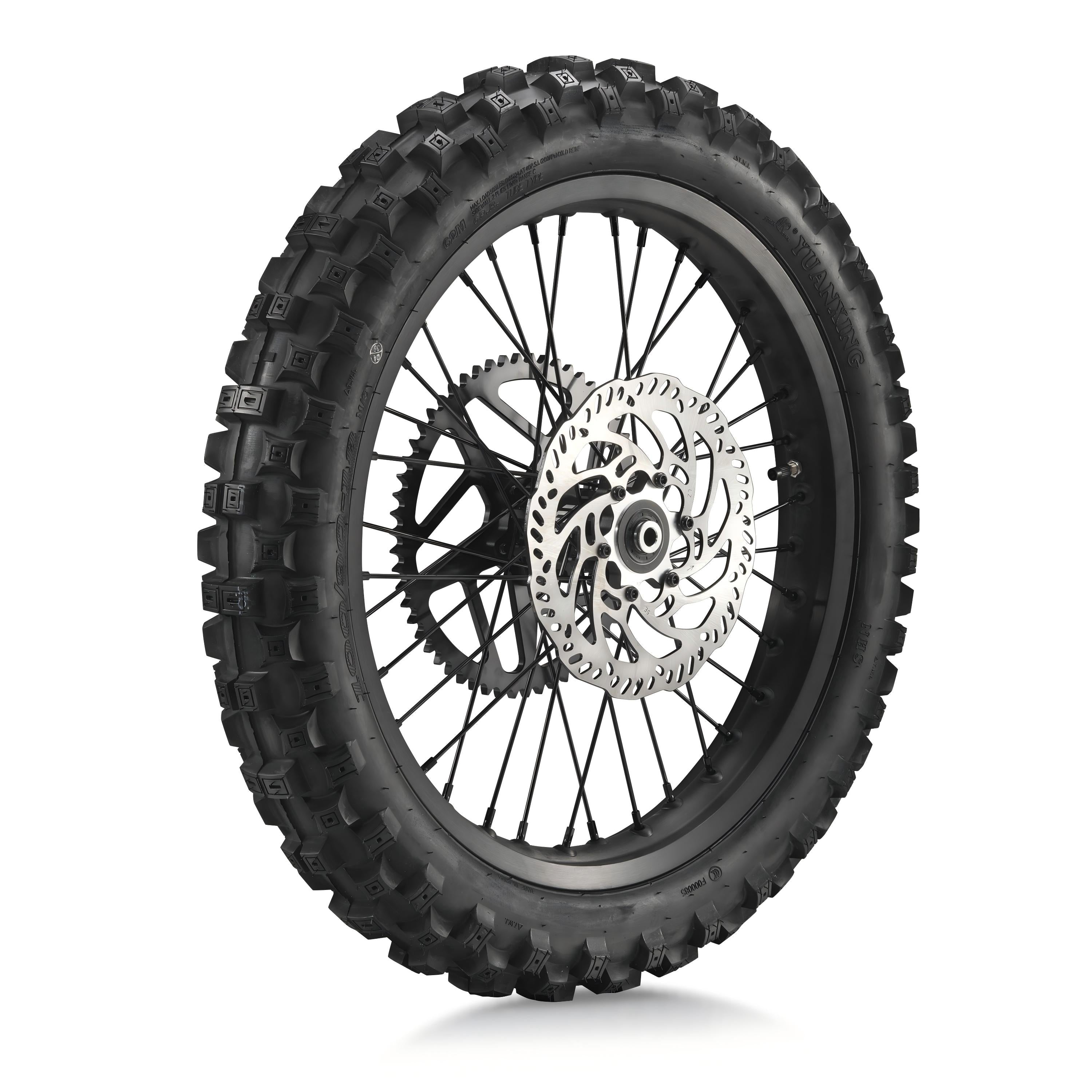 SHE7020 Rear Wheel AssemblyRear Tire+Tube+Rim Stripe+Rear Wheel Assembly+Rear Brake Disc+Rear wheel axel Bush*2£¨with Bolts£© (SR)