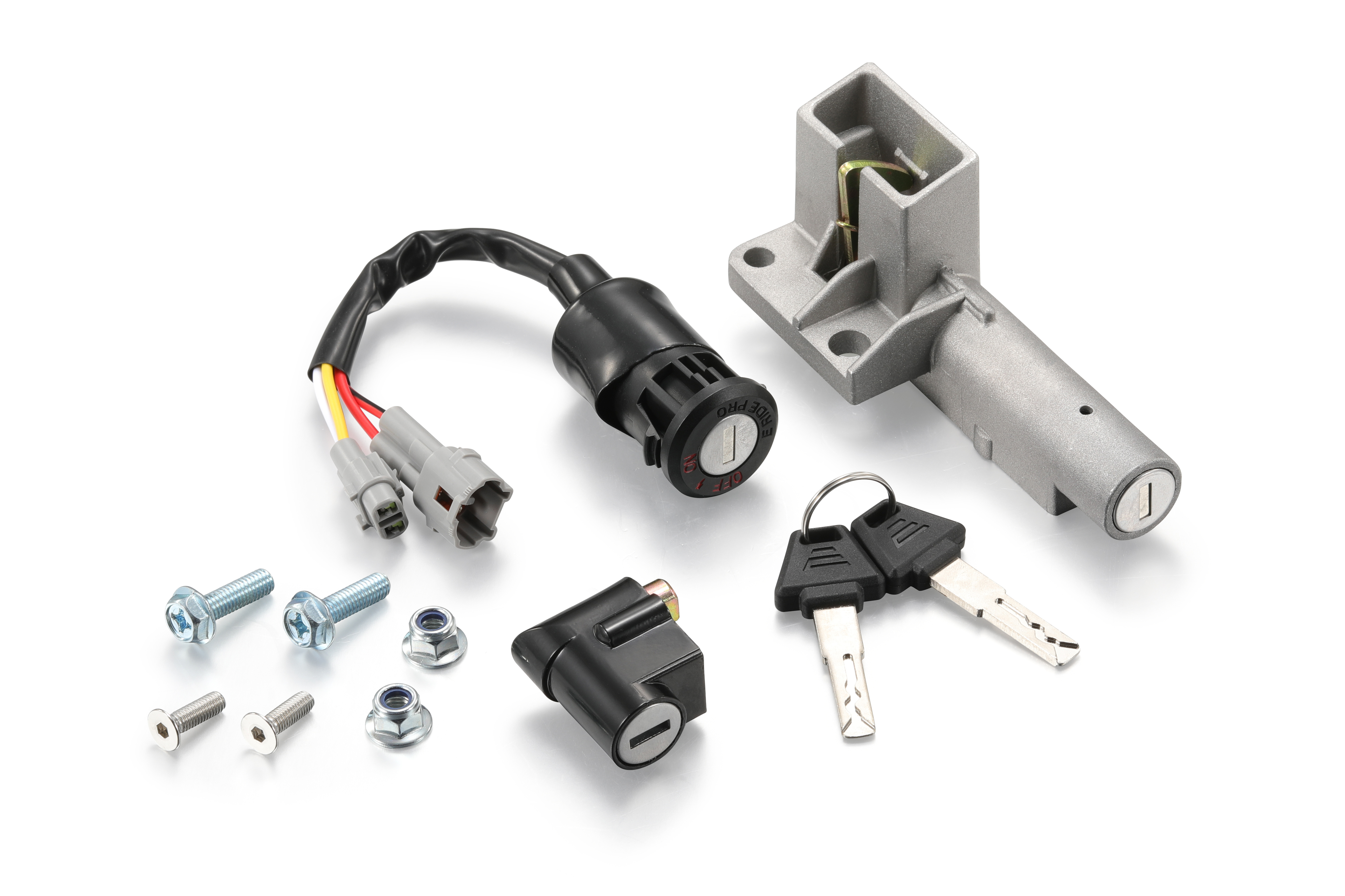 SHE7829 Ignition Switch Seat Lock Complete Key 3.0(with 2 Bolts & Nuts) (SS2.5/SS3.0/SE/SR)