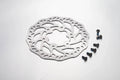 SHE7911 Rear  Break Disc,2.3mm (with 6 Screws) (MINI/MINI R)
